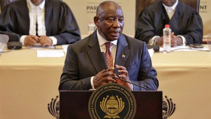 South Africa’s Speaker of Parliament