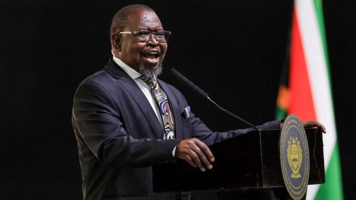 Finance Minister Enoch Godongwana