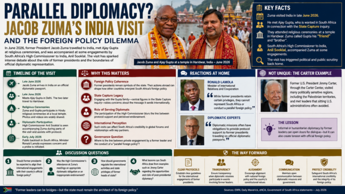 International Relations story in South Africa