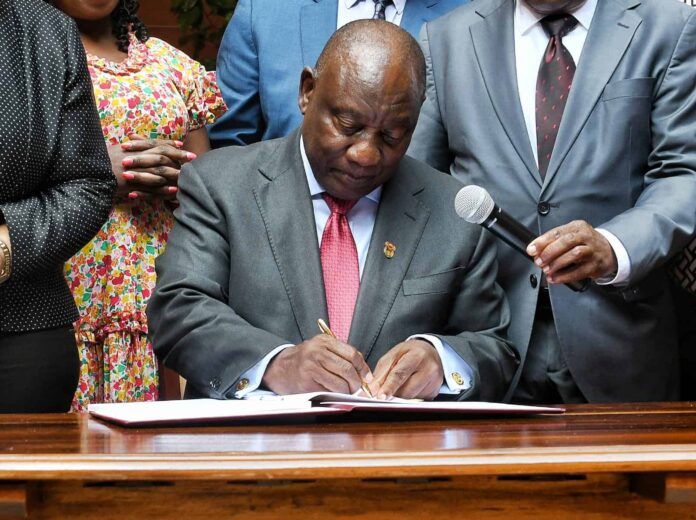 On September 28, 2026, South Africa witnessed a pivotal legislative milestone as President Cyril Ramaphosa