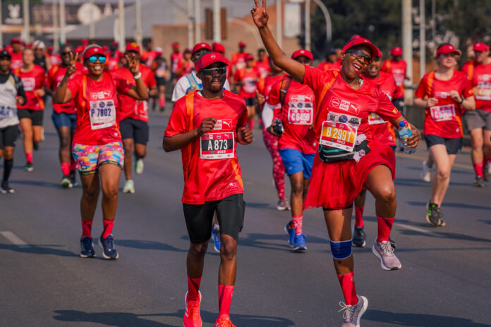 The Absa RUN YOUR CITY JOBURG 10K, staged on National Heritage Day