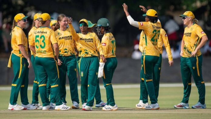 The South Africa Women’s cricket team capped off their tour of Zimbabwe