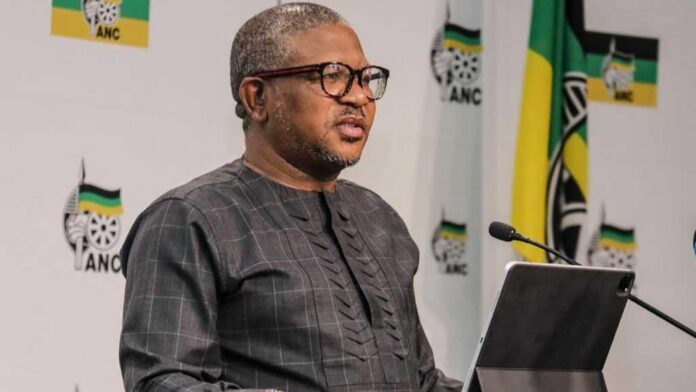 ANC Secretary-General Fikile Mbalula