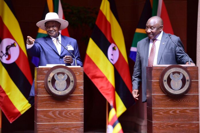 South Africa and Uganda