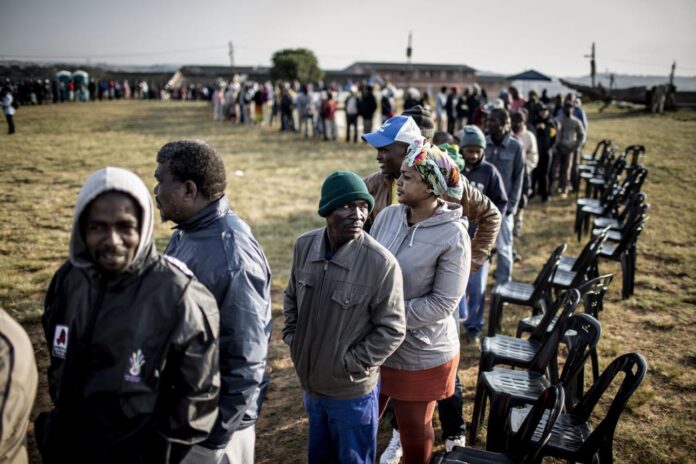 South African public opinion