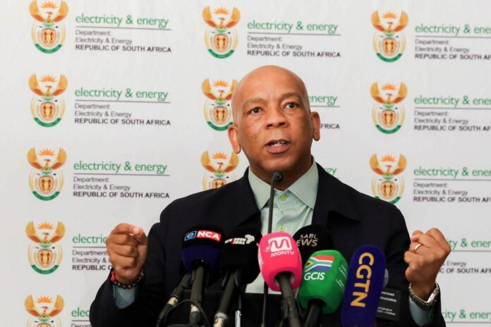 South Africa's Minister of Electricity