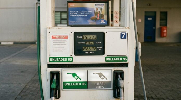 South Africa’s Record Fuel Shock